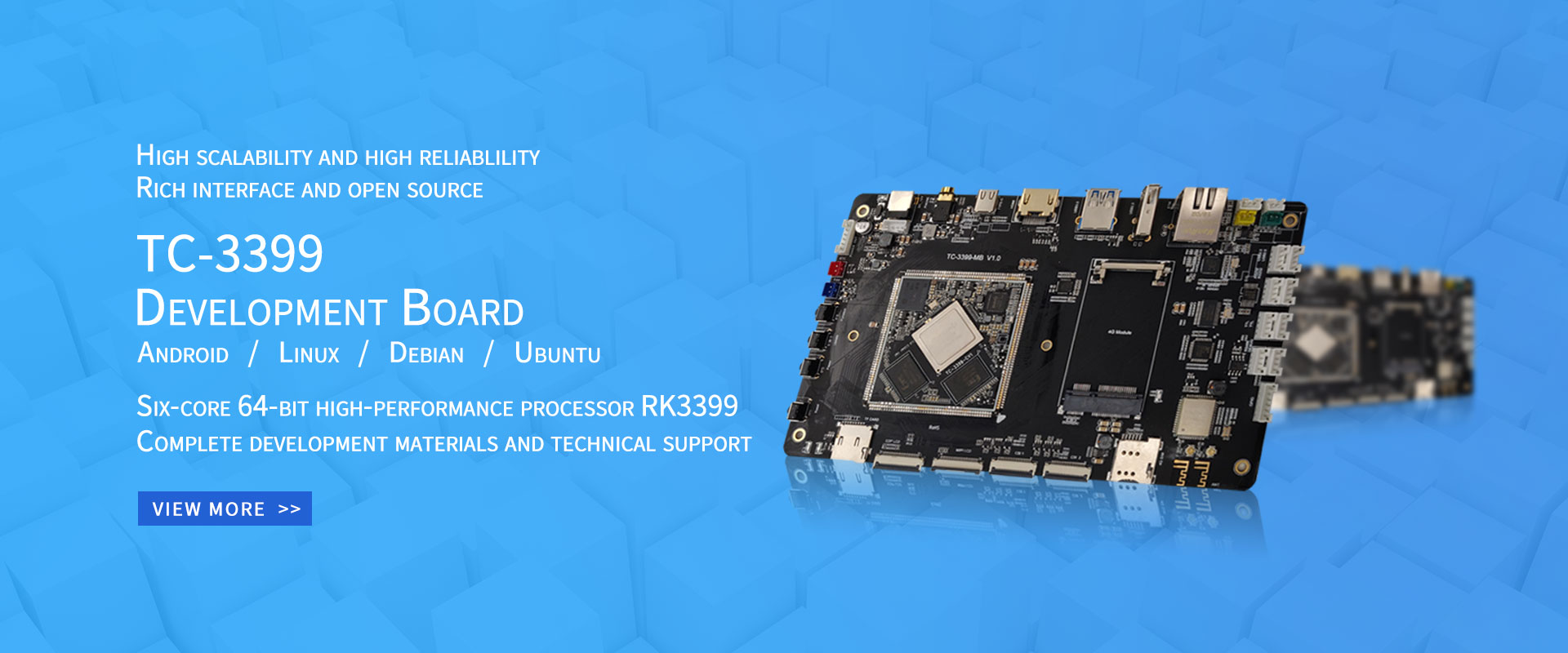 RK3399 Development Ornamentum Portitorem Board Manufacturers