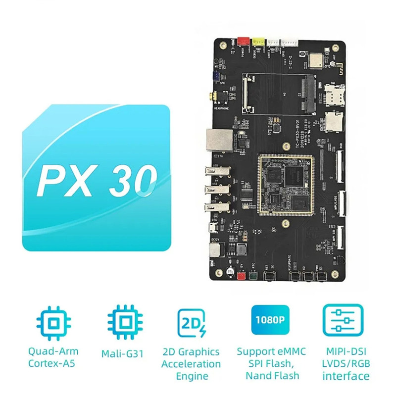Rockchip PX30 Quad-Core LXIV-bit development Board